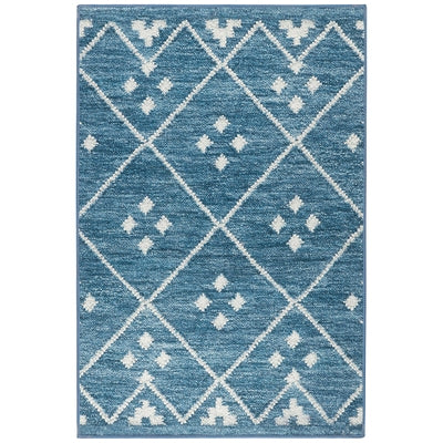 Kota Indigo Machine Washable Rug Rugs Annie Selke   
